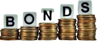 Image for Bonds, showcasing how returns from Bonds can help increasing portfolio value step by step. Bonds can be issued by various agencies like Central Gov or State Guaranteed and Corporate Companies. They are RATED for their stability.